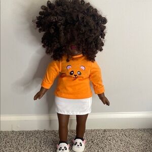 Beautiful Doll with Full Curly Afro
